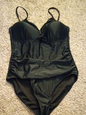 Women's Black One-Piece Swimsuit